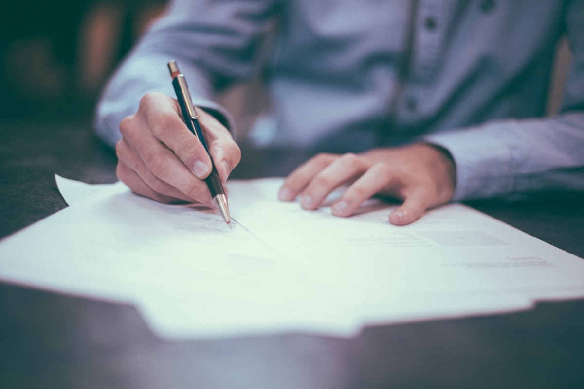 Legal documents representing name change in Tennessee divorce